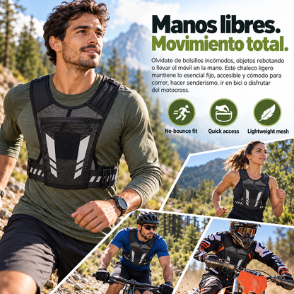 Chaleco reflectante deportivo