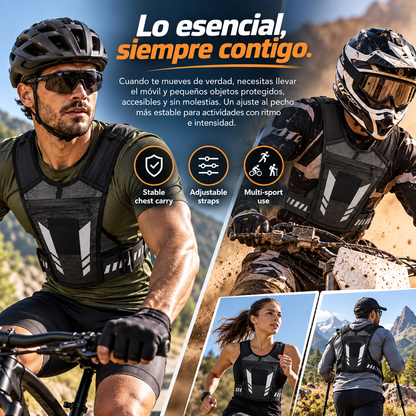 Chaleco reflectante deportivo